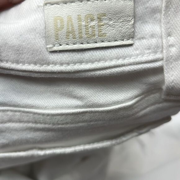 Paige Amber white skinny jeans NWT size 26 NWT - Picture 9 of 12